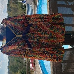 Ladies Hippie costume with accessories